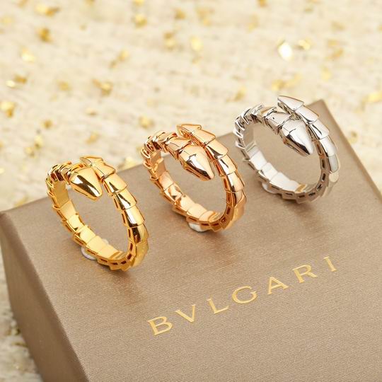 Snake-Scale Ring, White Gold Tone, Size XXL