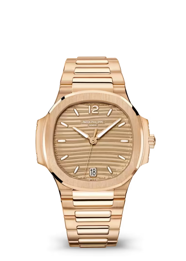 Porthole Case Watch, Rose Gold Tone