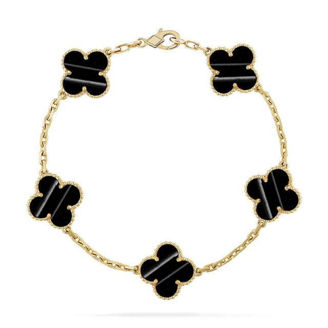 Quatrefoil 5 Motifs Bracelet, Pulsar Stone
