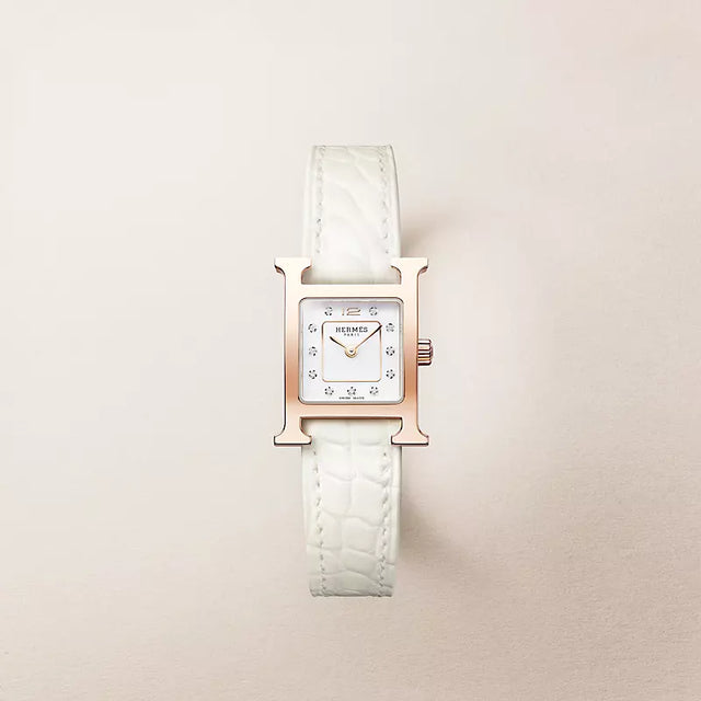H-Case Watch, Rose Gold Tone, Mini Model, 21 mm
