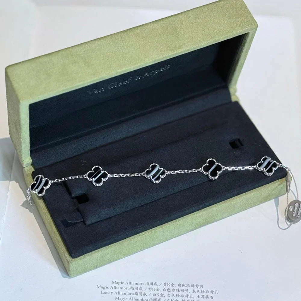 Quatrefoil 5 Motifs Bracelet, Pulsar Stone