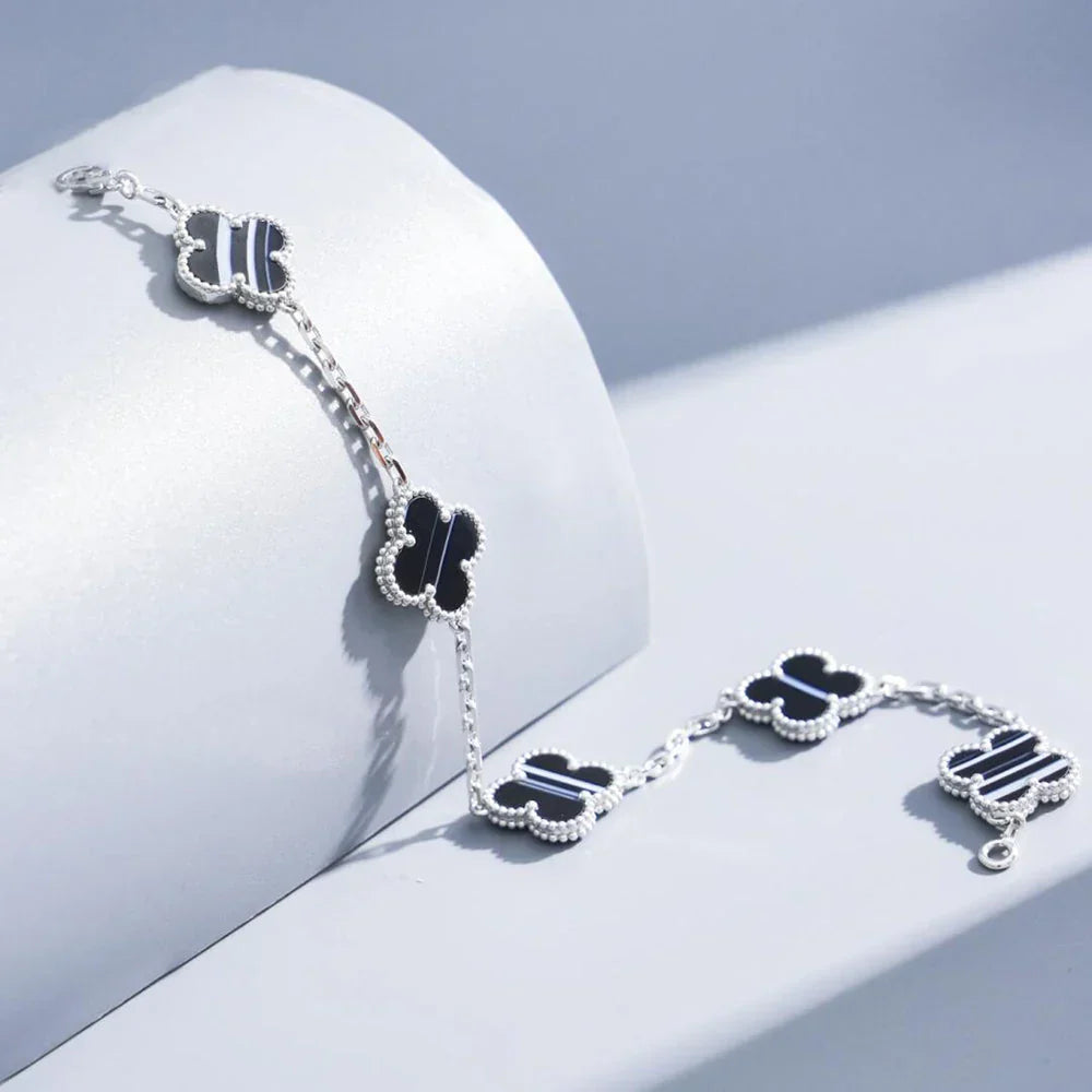 Quatrefoil 5 Motifs Bracelet, Pulsar Stone