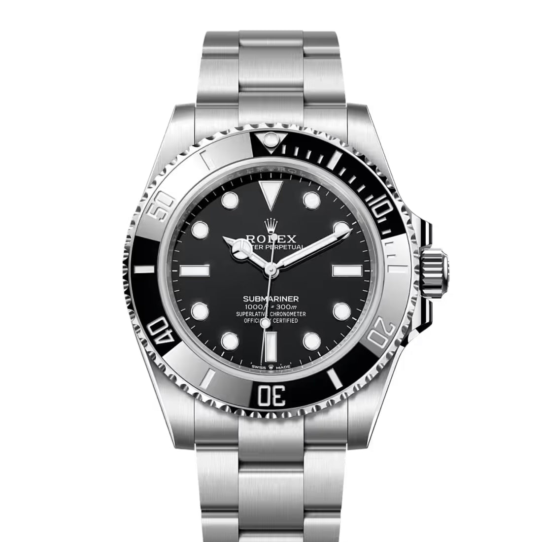 Dive-Style Watch, Steel, 41 mm