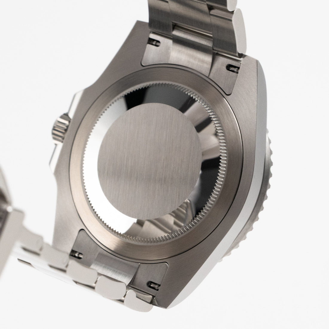 Dual-Time Bezel Watch, Steel, 40 mm