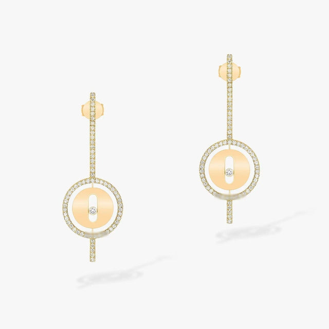 Arrow Drop Earrings, Stone-Set