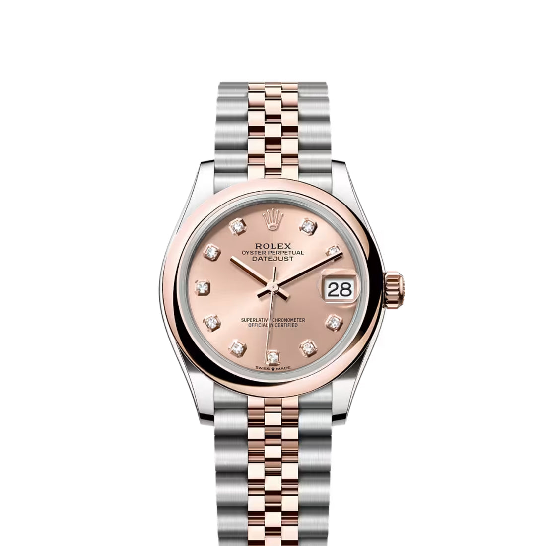 Classic Date Watch, Steel, 31 mm