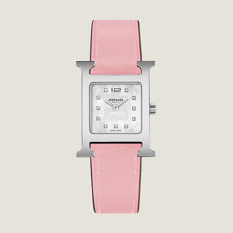H-Case Watch, Steel, Small Model, 25 mm