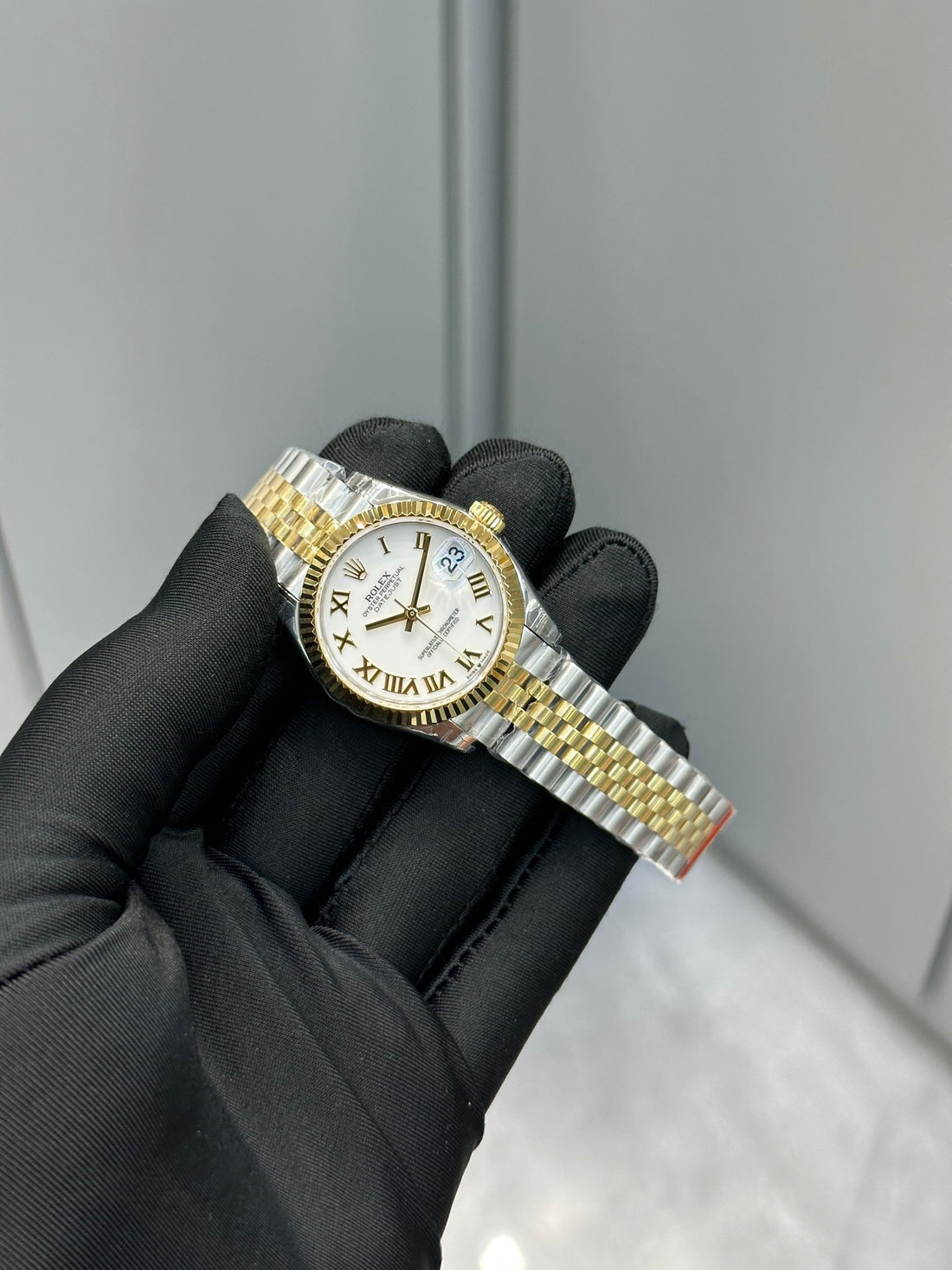 Classic Date Watch, Steel & Yellow Gold Tone, 28–31 mm