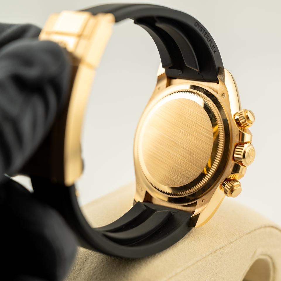 Chronograph Racing Watch, Yellow Gold Tone, 40 mm