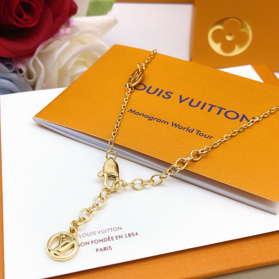 Padlock Charm Necklace
