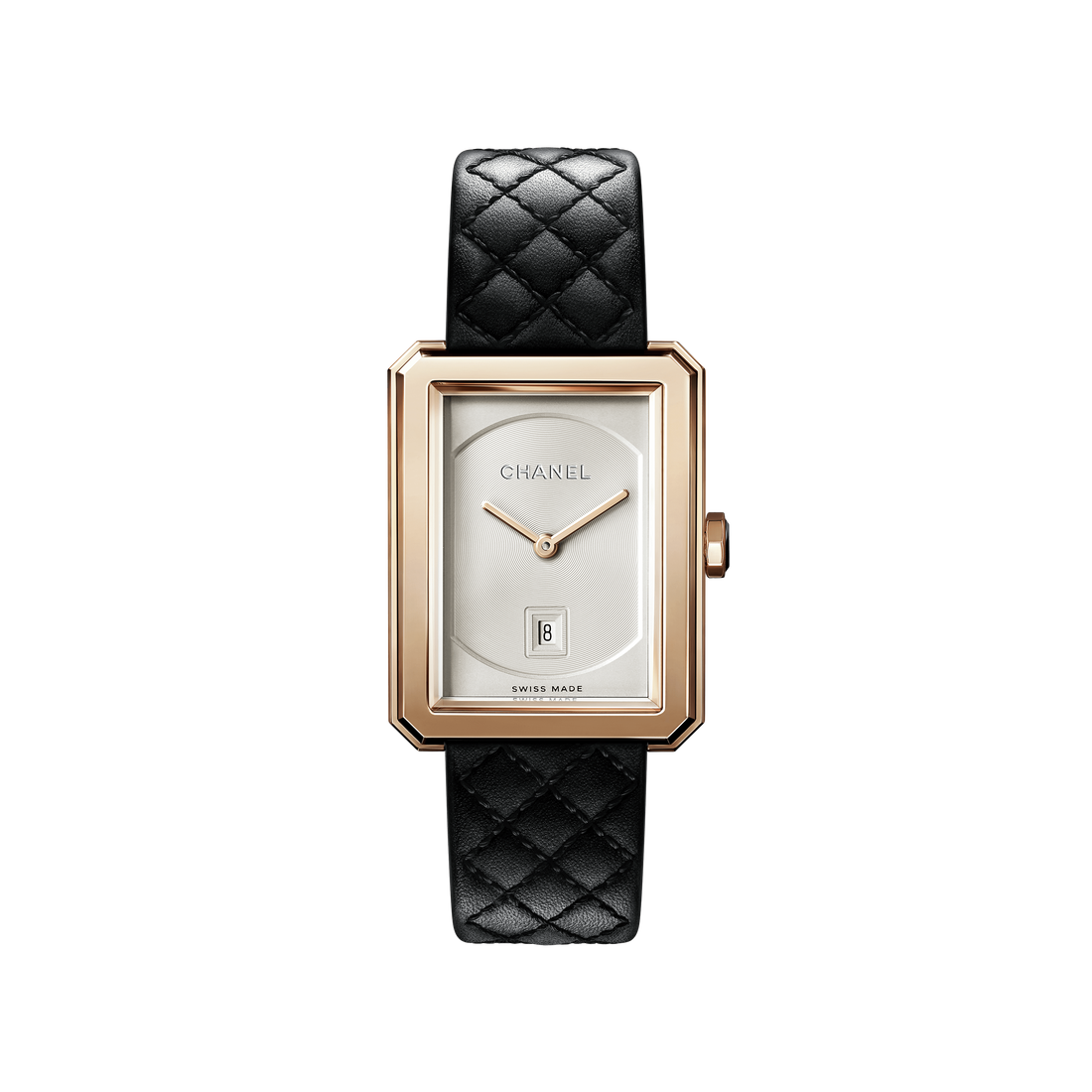 Round Watch, Beige