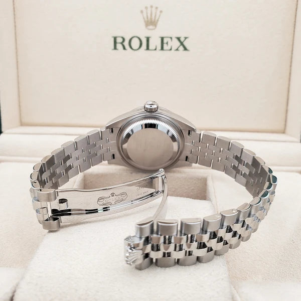 Classic Date Watch, Steel, 28 mm