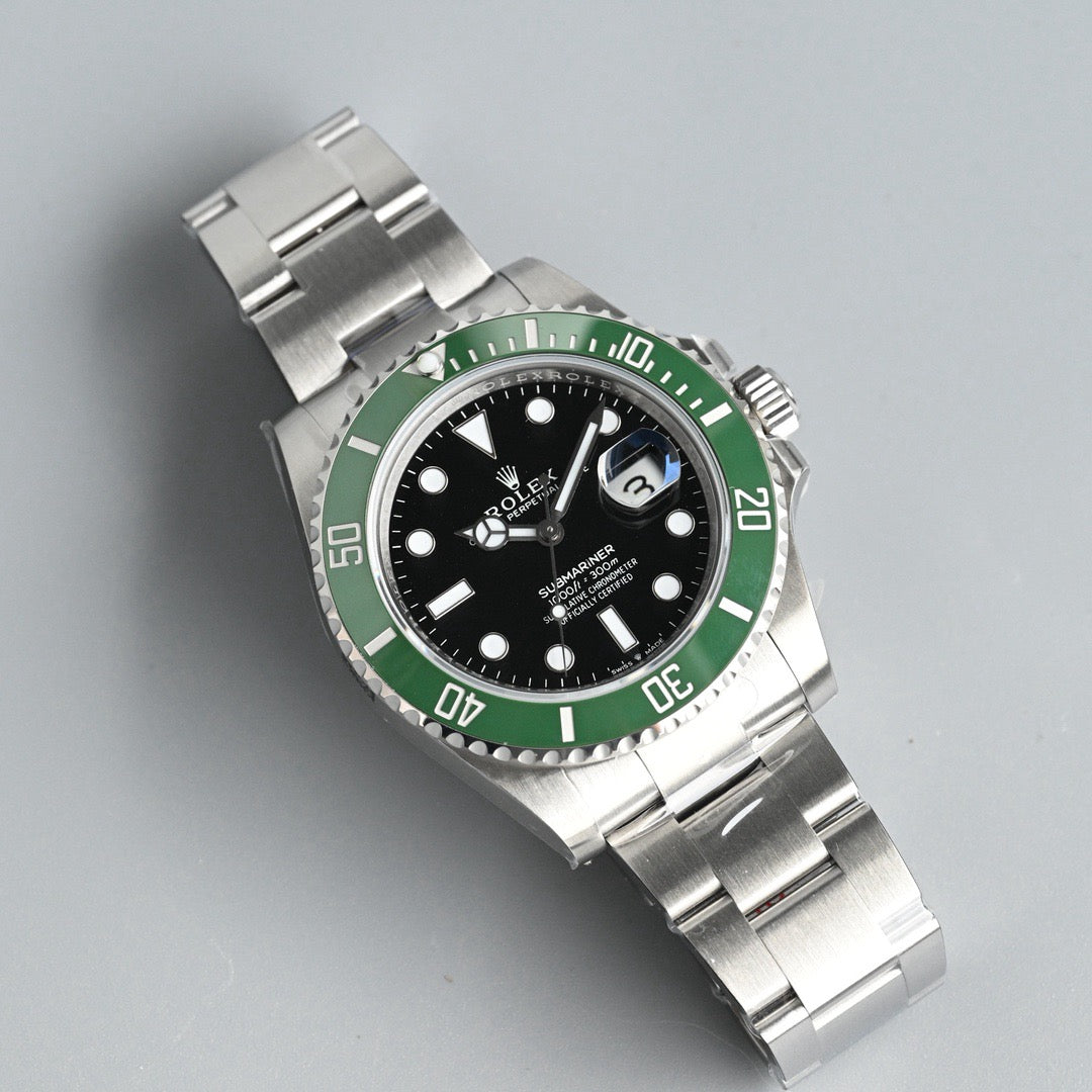 Dive-Style Watch, Steel, 41 mm