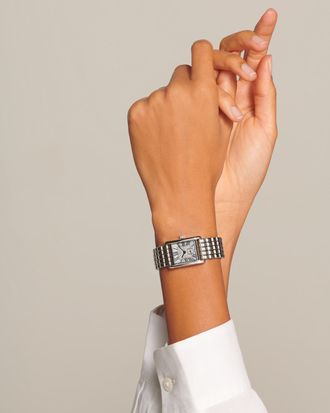 Rectangular Case Watch