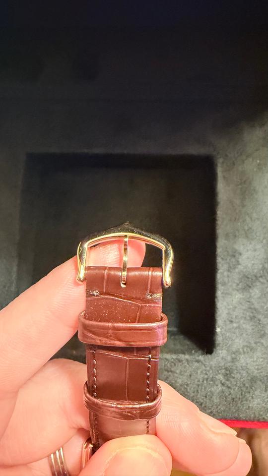 Rectangular Case Watch, Rose Gold Tone, Medium Model
