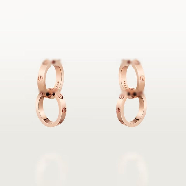 Screw-Lock Dangle Earrings, 3.3 mm