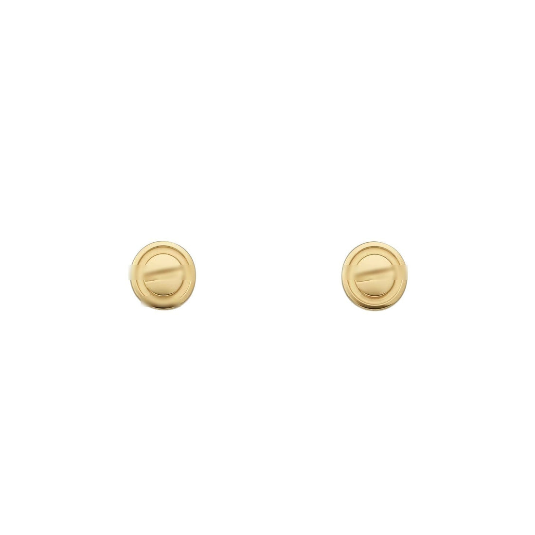 Screw-Lock Hoop Earrings, 7.2 mm