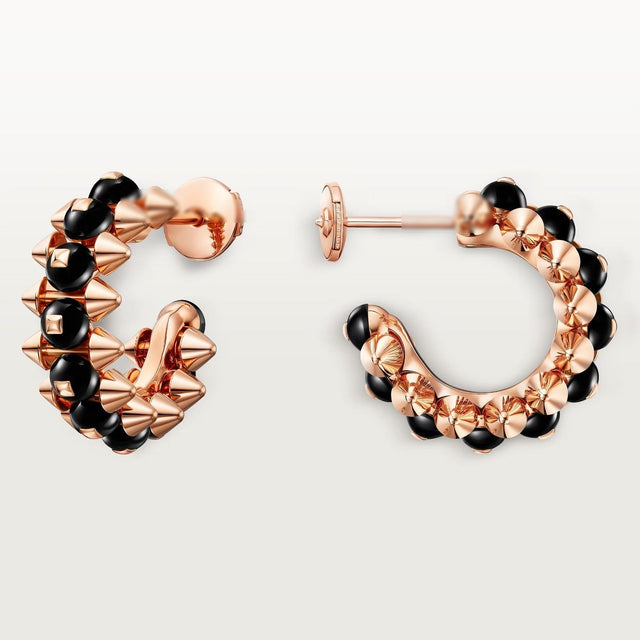 Studded Earrings, 7.9 mm, Agate