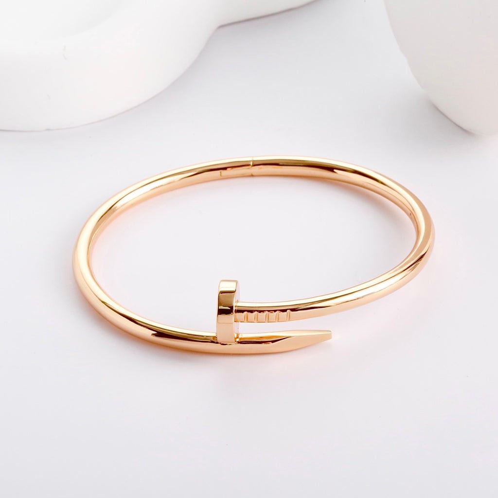 Wrapped Nail Bracelet, 3.5 mm