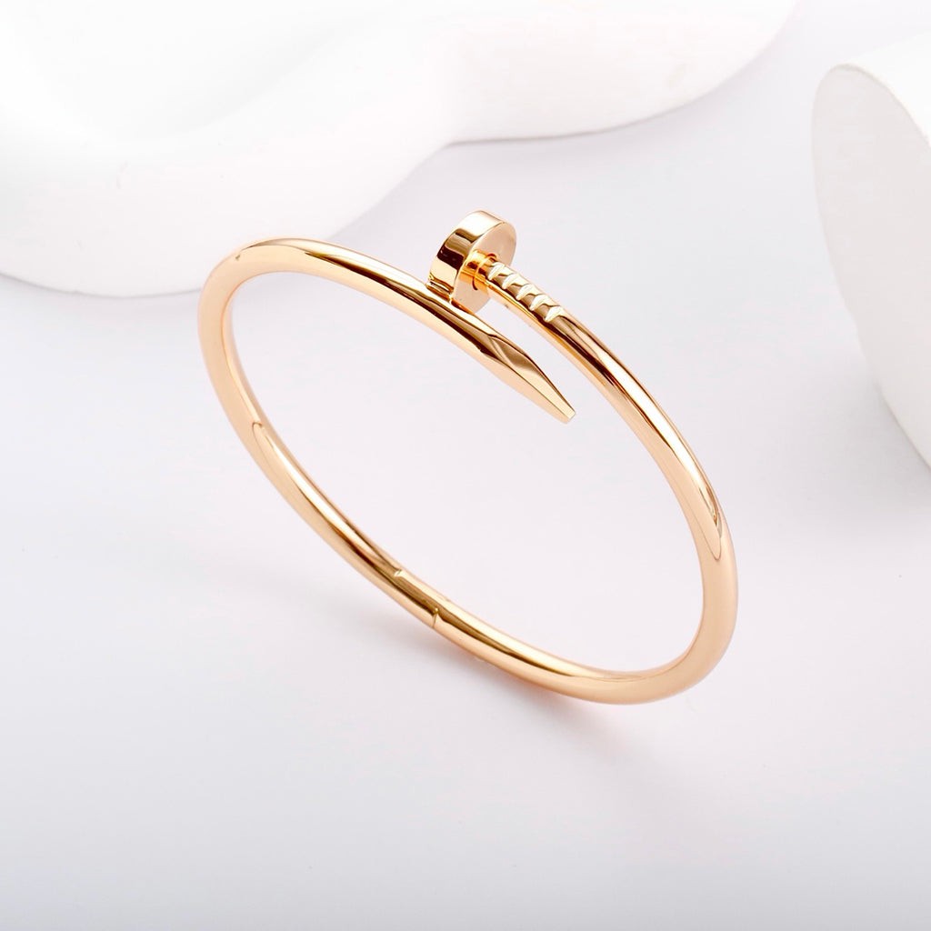 Wrapped Nail Bracelet, 3.5 mm