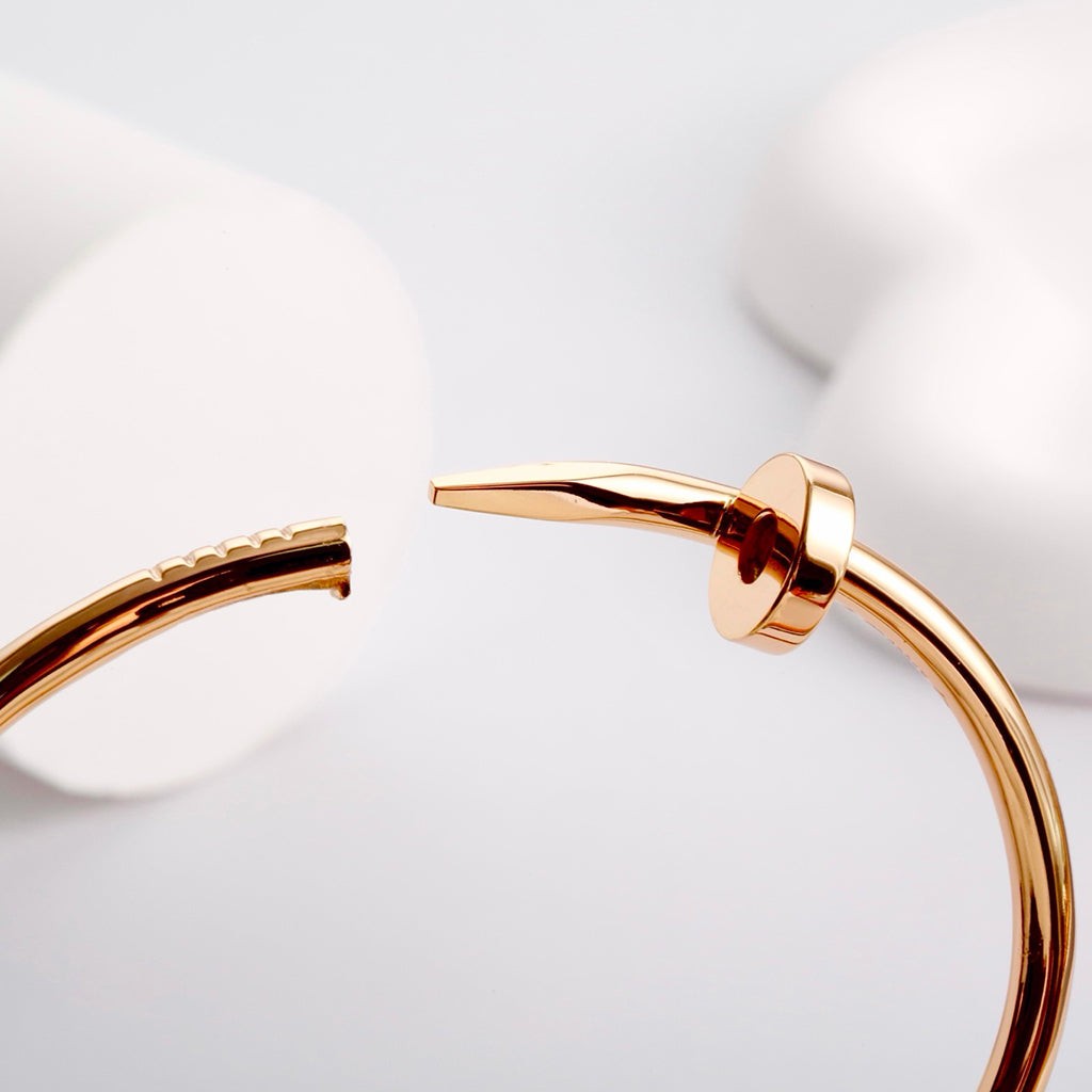 Wrapped Nail Bracelet, 3.5 mm