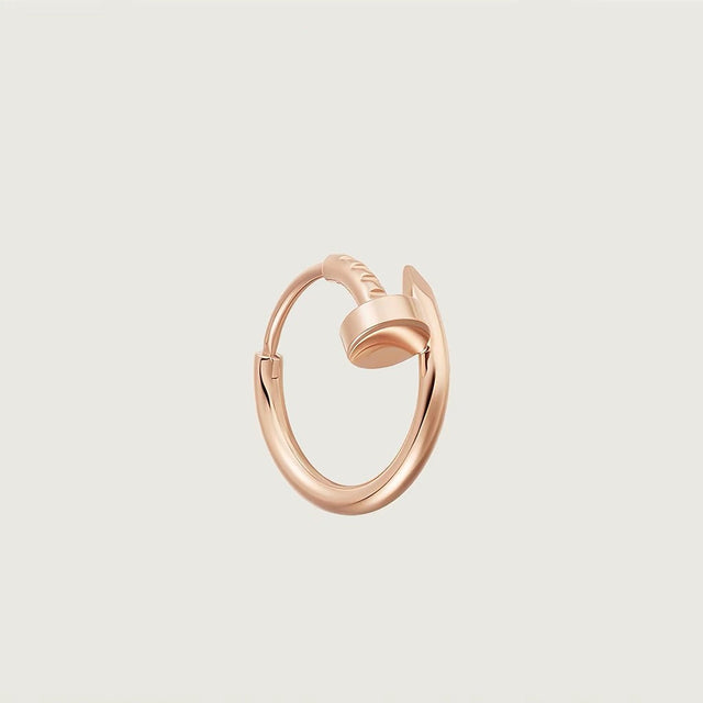 Wrapped Nail Mini Earrings